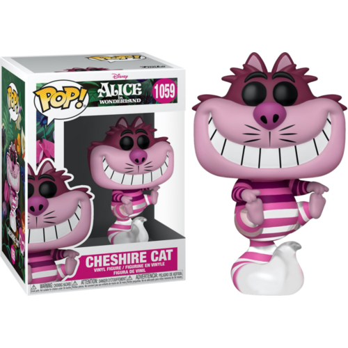 Alice in Wonderland - Cheshire Cat (Translucent) 70th Anniversary #1059 Pop! Vinyl