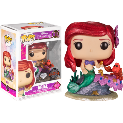 The Little Mermaid - Ariel Ultimate Princess Diamond Glitter US Exclusive #1012 Pop! Vinyl