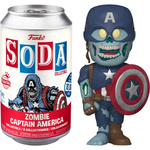 What If - Zombie Captain America (with chase) Vinyl Soda