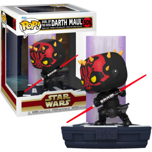 Star Wars: Duel of the Fates - Darth Maul US Exclusive #506 Pop! Deluxe