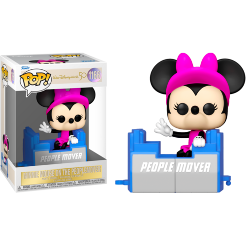 Disney World - Minnie Mouse on People Mover 50th Anniversary #1166 Pop! Vinyl