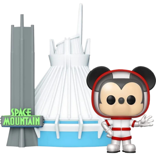 Disney World - Space Mountain & Mickey Mouse 50th Anniversary US Exclusive Pop! Town