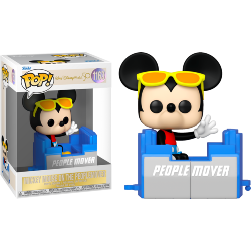 Disney World - Mickey Mouse on People Mover 50th Anniversary #1163 Pop! Vinyl