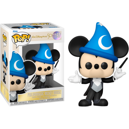 Disney World - Mickey Mouse Philharmagic 50th Anniversary #1167 Pop! Vinyl