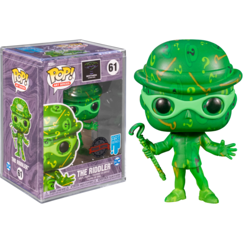 Batman Forever - Riddler (Artist Series) US Exclusive #61 Pop! Vinyl with Protector