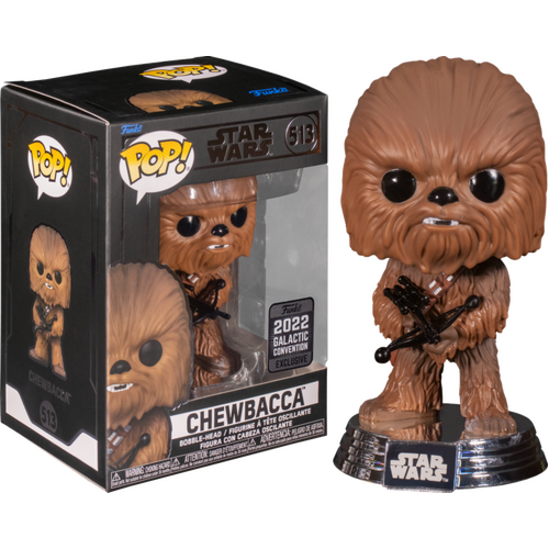 Star Wars - Chewbacca Star Wars Celebration 2022 Exclusive #513 Pop! Vinyl