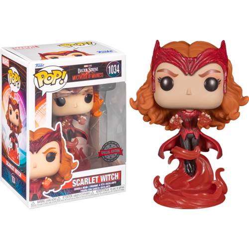 Doctor Strange 2: Multiverse of Madness - Scarlet Witch US Exclusive #1034 Pop! Vinyl