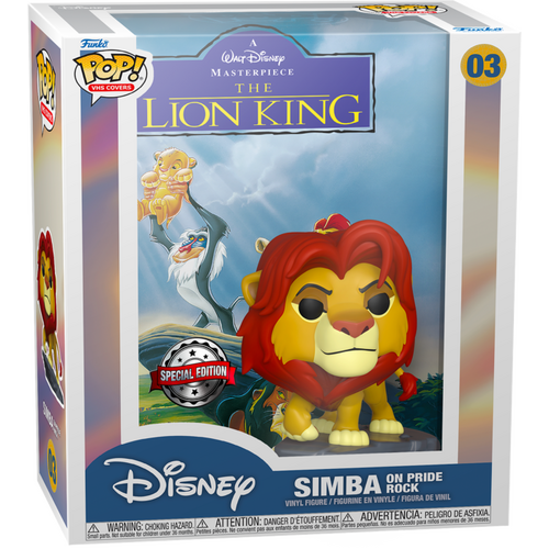 The Lion King (1994) - Simba on Pride Rock US Exclusive #03 Pop! Cover