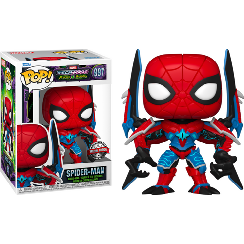 Marvel Mech Strike Monster Hunters - Spider-Man US Exclusive #997 Pop! Vinyl