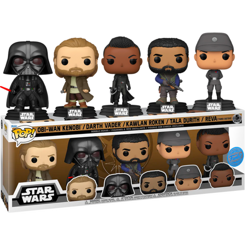 Star Wars - Kenobi US Exclusive Pop! Vinyl 5-Pack