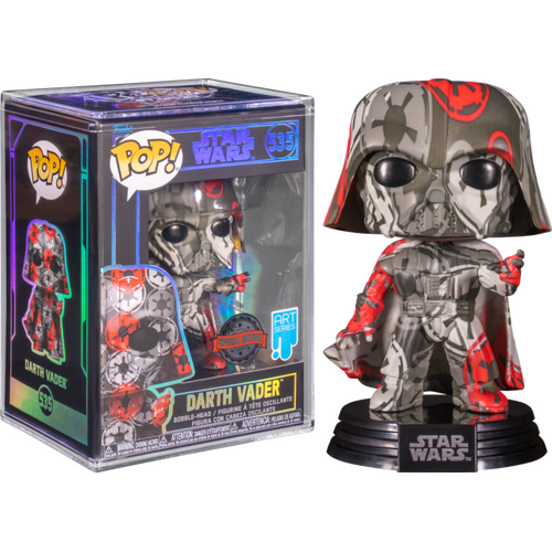 Star Wars - Darth Vader Galactic Empire (Artist) US Exclusive #535 Pop! w/ Pop! Protector