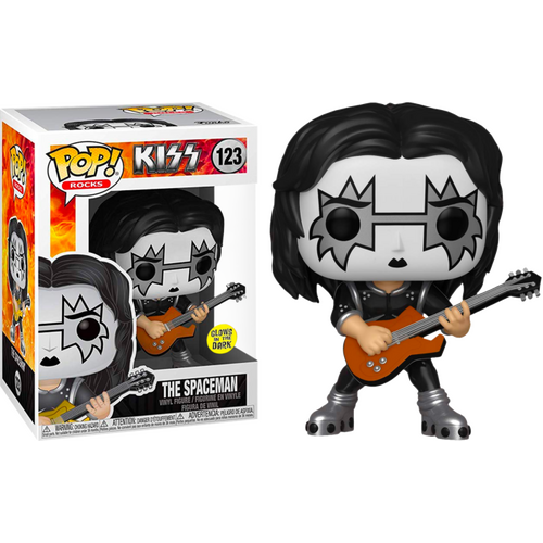 KISS - Spaceman Glow US Exclusive #123 Pop! Vinyl