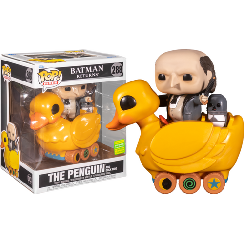 Batman Returns - Penguin & Duck Ride SDCC 2022 Exclusive #288 Pop! Ride Vinyl