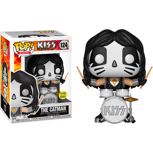 KISS - Catman Glow US Exclusive #124 Pop! Vinyl