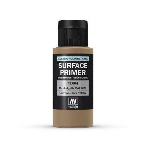 VALLEJO SURFACE PRIMER GER DARK YELLOW 60 ML [73604]