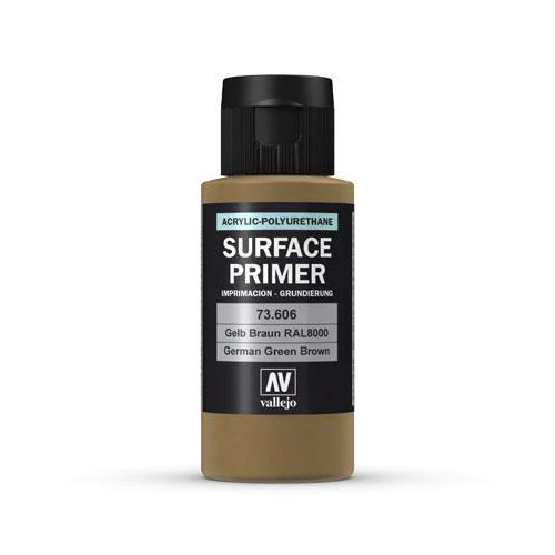 VALLEJO SURFACE PRIMER GER GREEN BROWN 60 ML [73606]