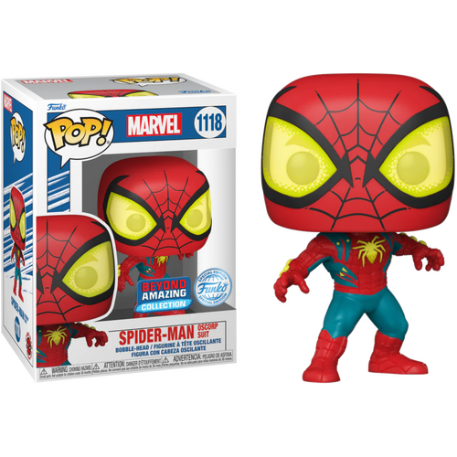 Marvel Comics - Spider-Man Oscorp Suit US Exclusive #1118 Pop! Vinyl