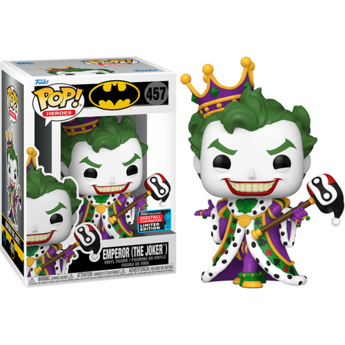 DC Comics - Emperor Joker NYCC 2022 US Exclusive #457 Pop! Vinyl