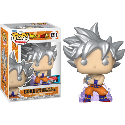 Dragon Ball Super - Ultra Instinct Goku with Kamehameha NYCC 2022 US Exclusive #1211 Pop! Vinyl [RS]