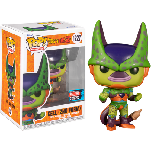 Dragon Ball Z - Cell (Second Form) NYCC 2022 US Exclusive #1227 Pop! Vinyl [RS]