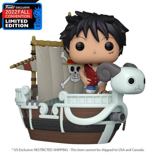 One Piece - Luffy with Going Merry NYCC 2022 US Exclusive #111 Pop! Ride [RS]