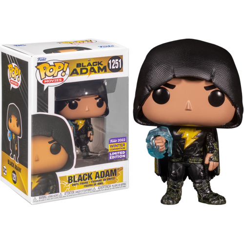 Black Adam (2022) - Black Adam Pop! Vinyl Figure (2022 Winter Convention Exclusive) 1251