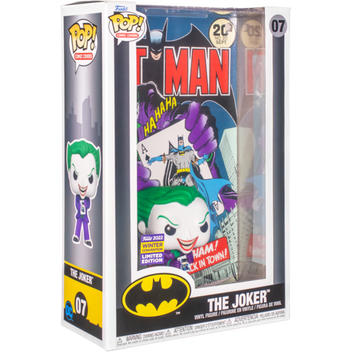 Batman - The Joker Pop! Comic Covers Vinyl Figure (2022 Winter Convention Exclusive) 07