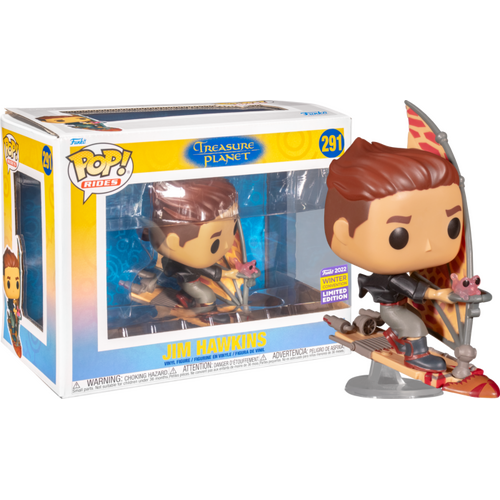 Treasure Planet - Jim Hawkins with Solar Surfer Pop! Rides Vinyl Figure (2022 Winter Convention Exclusive) 291