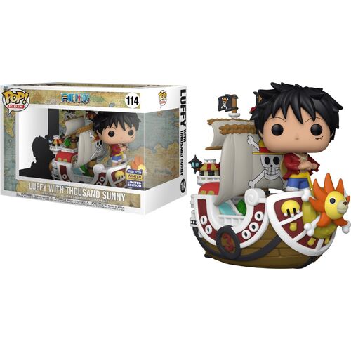 One Piece - Luffy With Thousand Sunny Pop! Vinyl Ride 114