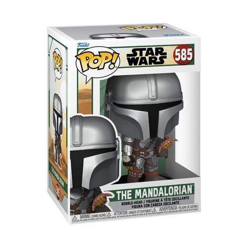 Star Wars: Book of Boba Fett - Mandalorian with Pouch Pop! Vinyl