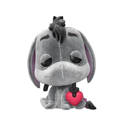 Winnie the Pooh - Eeyore with Heart Flocked US Exclusive Pop! Vinyl