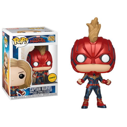 (SW) Pop! vinyl Marvel: Captain Marvel - Captain Marvel (Chase)