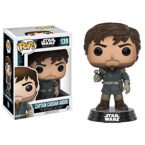 (SW) STAR WARS - ROGUE ONE - CASSIAN ANDOR POP! VINYL FIGURE #139