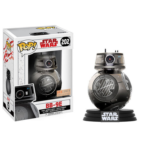 (SW) Star Wars The Last Jedi BB-9E Chrome Exclusive Pop! Vinyl Figure #202