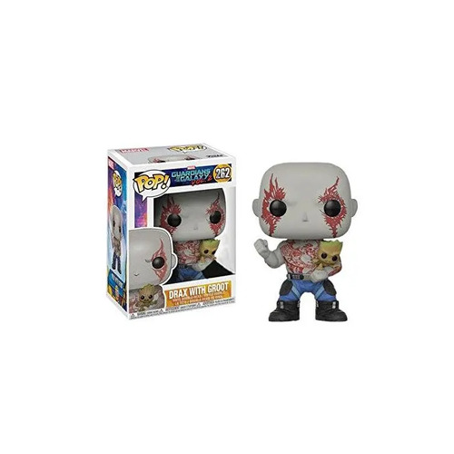 (SW) Guardians of The Galaxy 2 Drax With Groot 262 Funko Pop Vinyl free protector