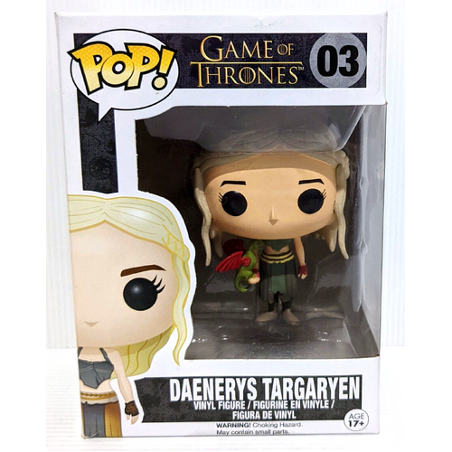 Funko Pop Game of Thrones Daenerys Targaryen #03 POP Vinyl Figure GOT VAULTED