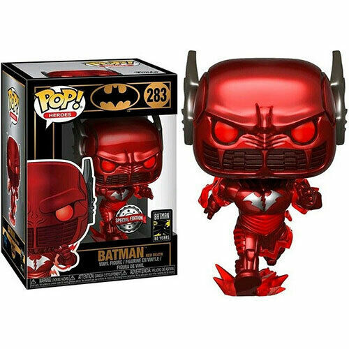 (sw) Funko POP! Heroes - Batman 80th Anniversary Figure - BATMAN (Red Death) #283