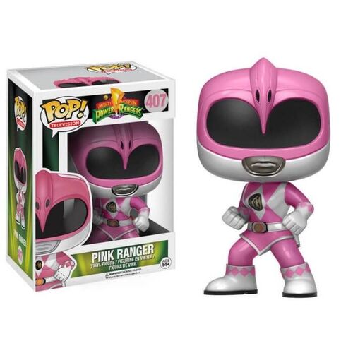 (SW) POWER RANGERS - PINK RANGER ACTION POSE POP! VINYL FIGURE #407