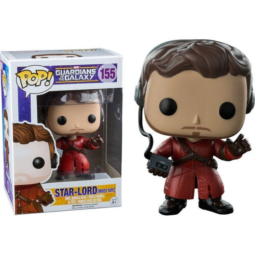 (SW) FUNKO POP MARVEL GUARDIANS OF THE GALAXY #155 STAR-LORD (MIXED TAPE) VINYL