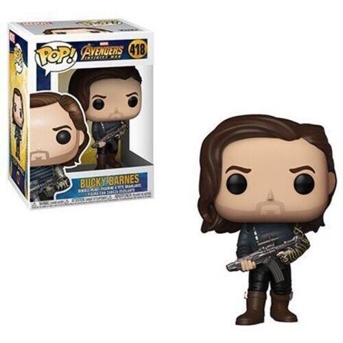 (SW) FUNKO POP! MARVEL: Avengers Infinity Wars - Bucky w/ Weapon [New Toy] Vinyl 418