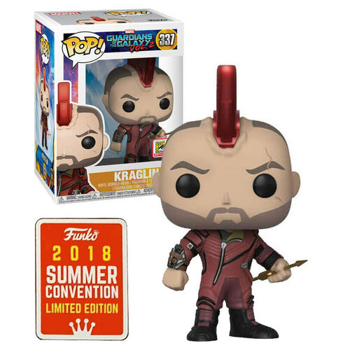 (SW) Funko Pop Guardians of The Galaxy Vol.2 Kraglin 2018 SDCC #337 Vinyl Figure