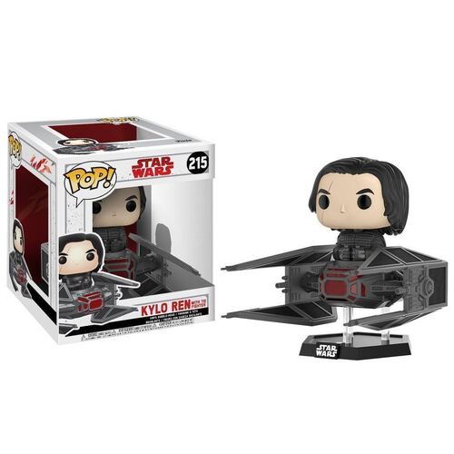 (SW) EXCLUSIVE STAR WARS KYLO REN WITH TIE FIGHTER 3.75" POP VINYL FIGURE FUNKO 215