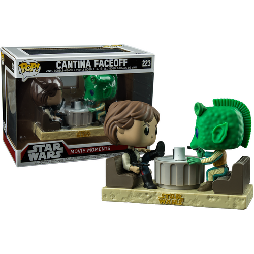 (SW) POP! MOVIE MOMENTS: SW HAN SOLO # GREEDO CANTINA #223