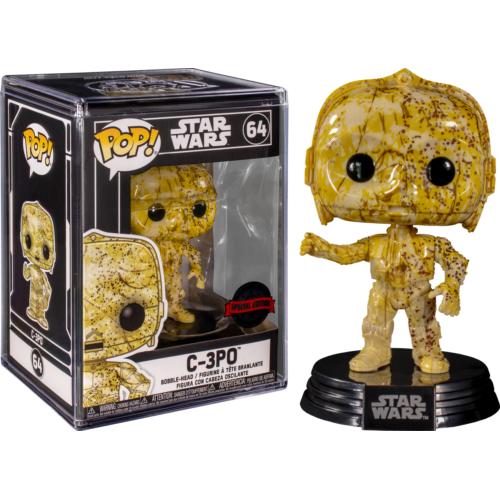 (SW) Star Wars - C-3PO (Futura) US Exclusive Pop! Vinyl with Protector 64