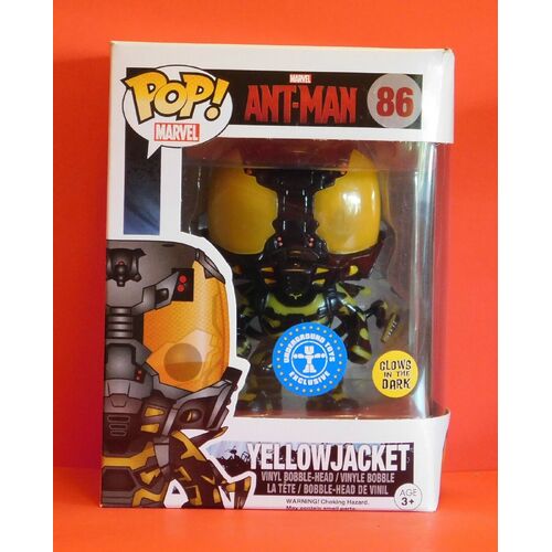 (SW) Funko Pop Marvel - Ant Man - Yellow Jacket - Underground Toys GITD Exc