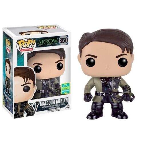 (SW) FUNKO POP TELEVISION ARROW #350 MALCOLM MERLYN (2016 SDCC/SCE) VINYL FIGURE