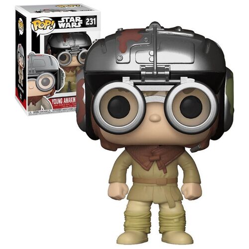 (SW) Funko POP! Star Wars Young Anakin Skywalker #231 [Podracer] Exclusive