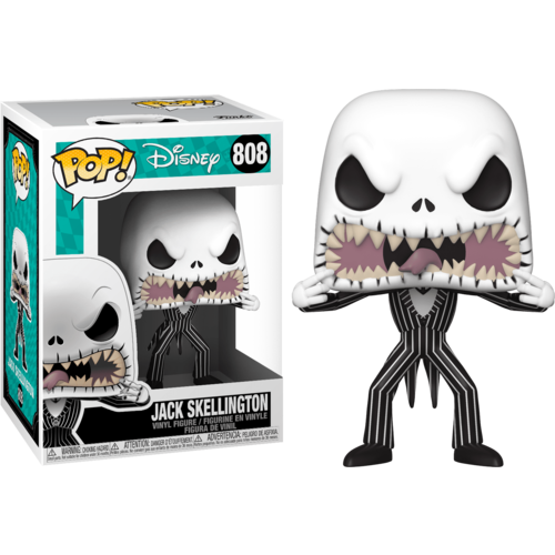 The Nightmare Before Christmas - Jack Skellington (scary face) #808 Pop! Vinyl