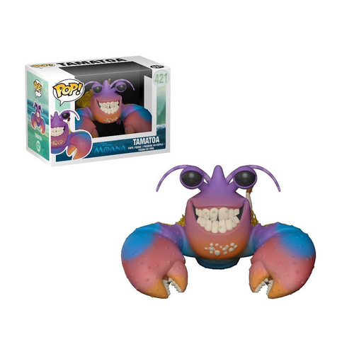 POP ACTION FIGURE OF TAMATOA MOANA #421 with pop protector 