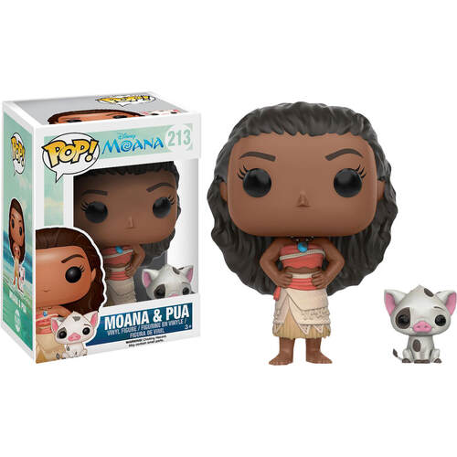 Funko Moana - Moana & Pua Pop! Vinyl Figure #213